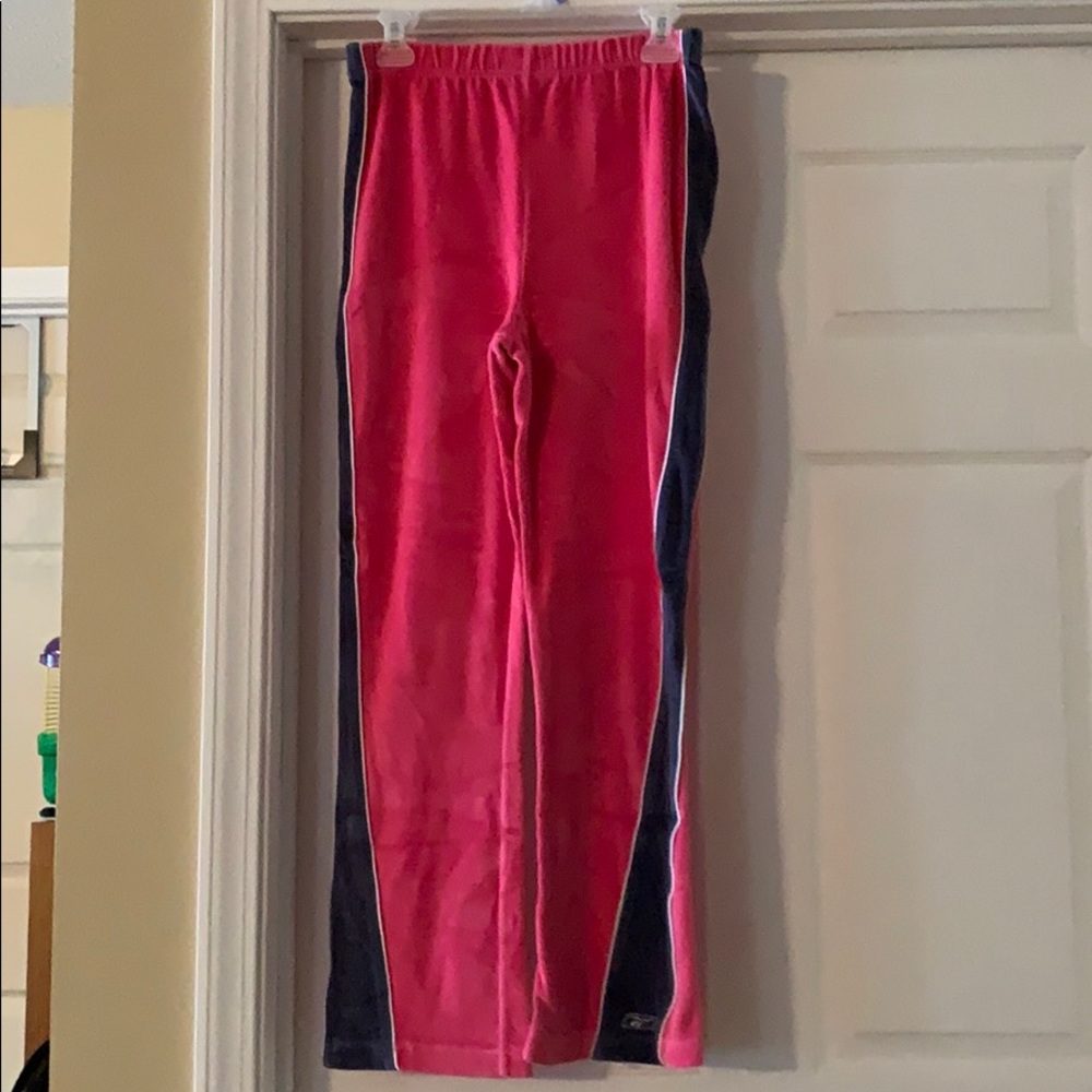 Pink and Gray Sweatpants
